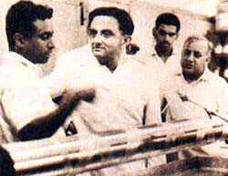 L to R - Dr APJ Abdul Kalam, Dr. Vikram Sarabai