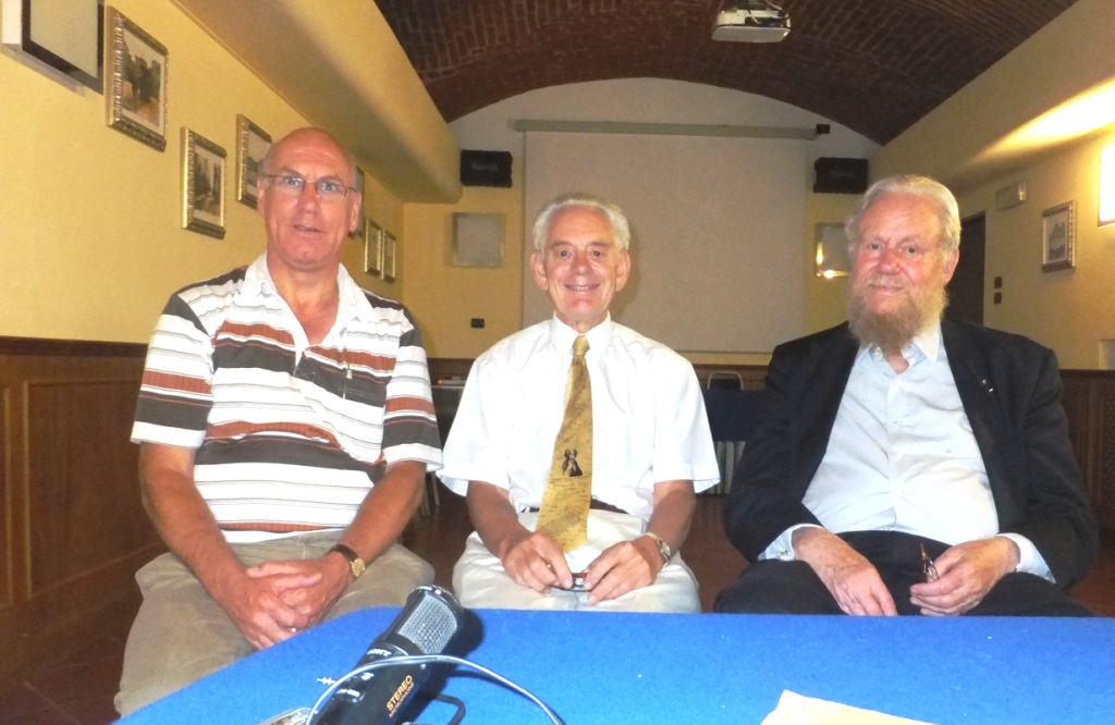 Martin Bastiaans, Tony Davies, and Jean Lebel, 2012