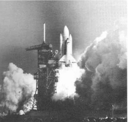 The shuttle COLUMBIA was launched twice in 1981, representing a new achievement in both the complexity and the reliability of large systems. Courtesy: NASA