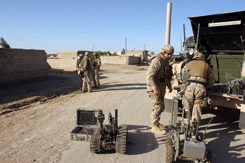 File:Remote Controlled Vehicles 2005 U.S Military Prepare to Deploy a Remotely Operated Vehicle Attribution.jpg