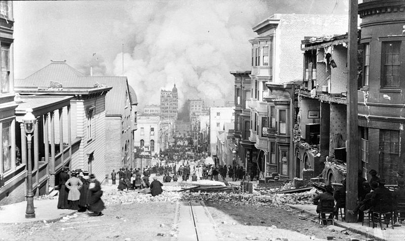 File:Earthquakes Results of The San Francisco Fire Sacramento Street 1906-04-18.jpg