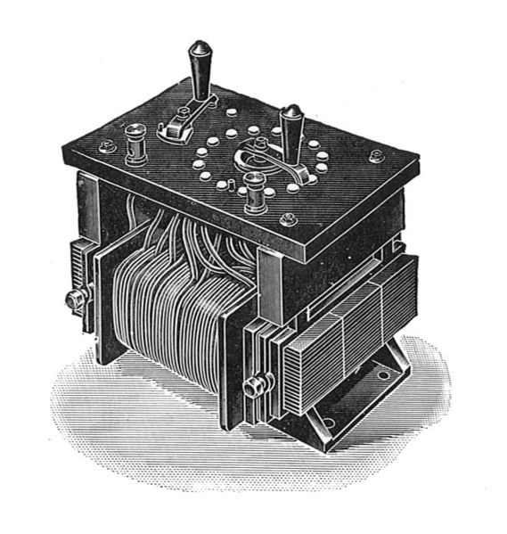 File:Electric Variables 1909 Variable tap regulating transformer Attribution.jpg