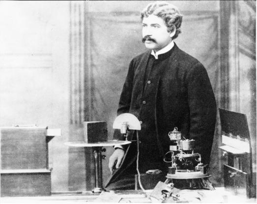 J.C. Bose at Royal Institution of London 1897