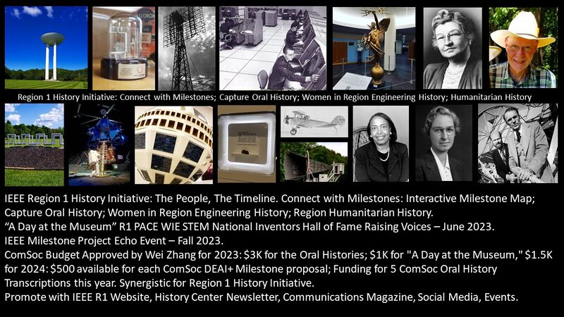 File:IEEE PACE Region 1 History Initiative Milestones Oral History Newsletter Collage June 2023.jpg