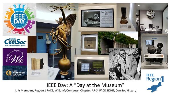 IEEE Day 2023: A Day at the Museum, STEM Mentoring Lunch with Leaders & Luminaries, Museum Tour, and Social Event