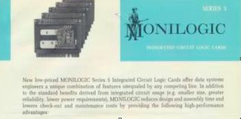 Fig 2 - Series 5 Monilogic Card Line