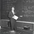 Weber lecturing