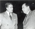 Von Braun with John von Neumann